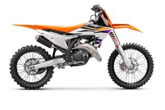  MOTORCYCLES KTM MOTOCROSS MY24 125SX 496175_MY24_KTM-125-SX_90-Right_Studio