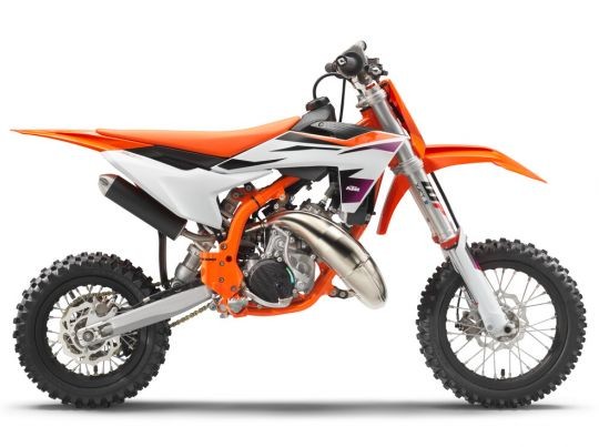  MOTORCYCLES KTM MINICYCLE MY24 50SX 546689_MY24_KTM_50 SX_90_Right_High Position_Studio_STUDIO