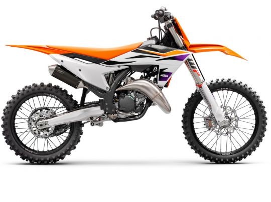  MOTORCYCLES KTM MOTOCROSS MY24 125SX 496175_MY24_KTM-125-SX_90-Right_Studio