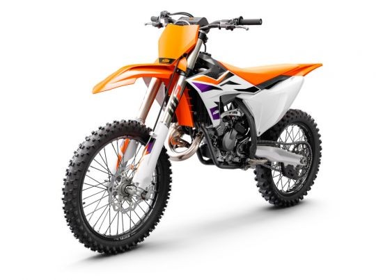  MOTORCYCLES KTM MOTOCROSS MY24 125SX 496173_MY24_KTM-125-SX_Front-Left_Studio_Studio